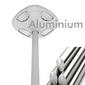 Luminaire LED Solaire 100W  Aluminium 3000K