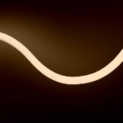Bobine Néon LED Flexible 360° Rond Dimmable 220V AC 120l/m IP67 Blanc Neutre 50m Coupe tous les 100 cm
