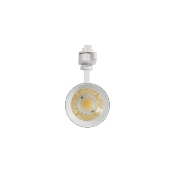 Spot LED Mallet 30w Blanc pour Rail Monophasé 