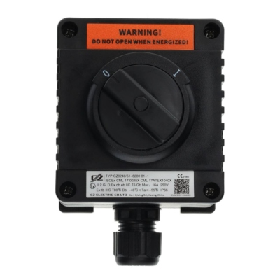 Interrupteur Bipolaire ATEX 16A IP66