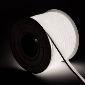 Bobine Gaine Néon LED Flexible Dimmable 7.5W/m 220V AC 120LED/m 50m 180° Blanc Froid  IP67 Coupe tous les 100cm