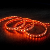 Ruban LED  220V AC 60LED/m RGB IP65 avec Contrôleur IR Largeur 16mm Coupe tous les 100cm