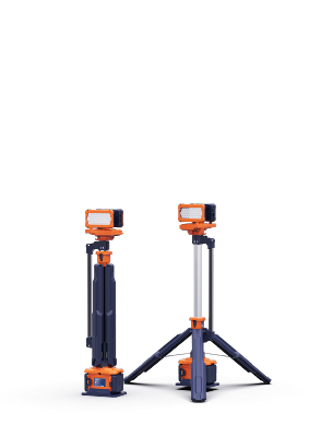 Tour d'Eclairage LED Mobile VL200 Double Tête Eclairage Directionnel 2.30m