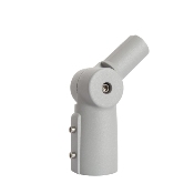 Adaptateur Orientable 90°Ø44mm pour luminaire Eclairage Public Gris
