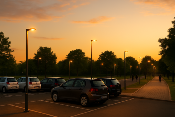 Les lampadaires solaires pour les parkings et chemins publics