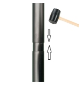 Colonne pour luminaire Eclairage Public 3M/4M Démontable