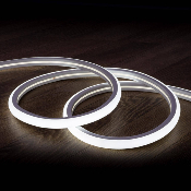 Gaine Néon LED Flexible Dimmable 7.5W/m 220V AC 120LED/m  180° Blanc Chaud IP67 Sur Mesure Coupe tous les 100cm