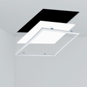 Panneaux LED 60x60cm 40W CRI90 UGR18 Driver Osram  avec Kit de montage