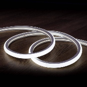 Gaine Néon LED Flexible Dimmable 7.5W/m 220V AC 120LED/m  180° Blanc Chaud IP67 Sur Mesure Coupe tous les 100cm