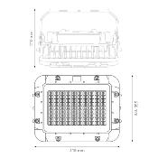 Projecteur ATEX LED 50W 5500 lumens Fonction Urgence Certifiée Zone 1,2 & Zone 21, 22