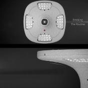 Luminaire LED Solaire 100W  Aluminium 3000K