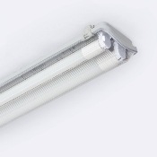 Réglette Etanche 120cm IP65 avec 2 tubes LED Cristal 18w 5040lm