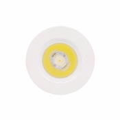 Spot LED Downlight COB Orientable Rond 15W Blanc 110mm
