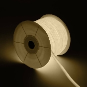 Bobine Néon LED Flexible 360° Rond Dimmable 220V AC 120l/m IP67 Blanc Neutre 50m Coupe tous les 100 cm