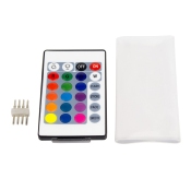 Contrôleur Gaine LED Néon RGB avec Télecommande IR 24 touches