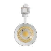 Spot LED Mallet 20w Dimmable CCT Sélectionnable pour Rail Monophasé 