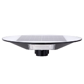 Luminaire LED Solaire Rond 150W 15000 lm IP67 avec Détecteur de Présence
